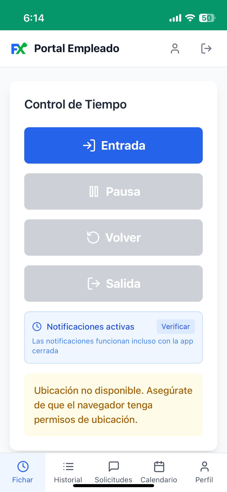 Portal Empleado