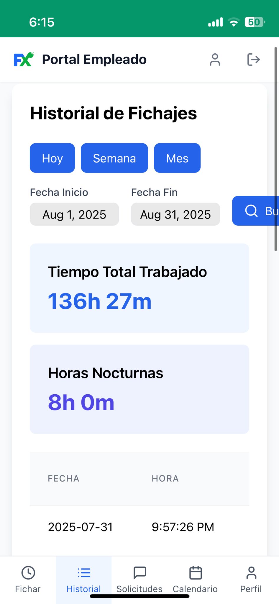 Portal Empleado