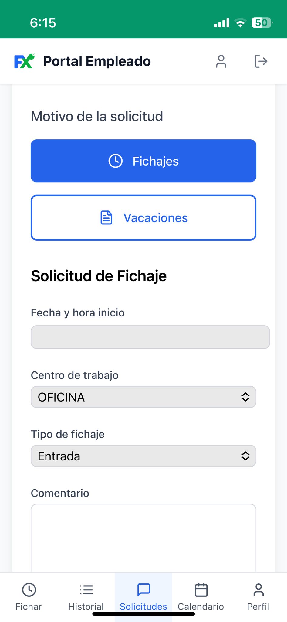 Portal Empleado