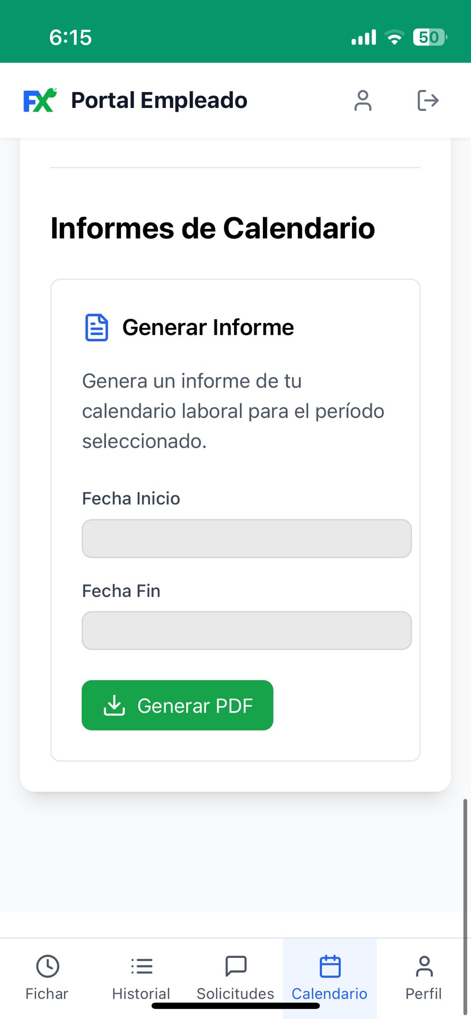 Portal Empleado